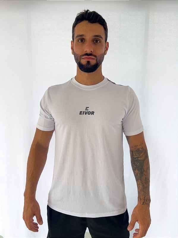 Camiseta Performance EIVOR – Branco Essência | Proteção UV50