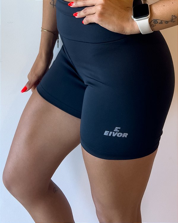 Short Feminino Preto – Atletas Anônimos