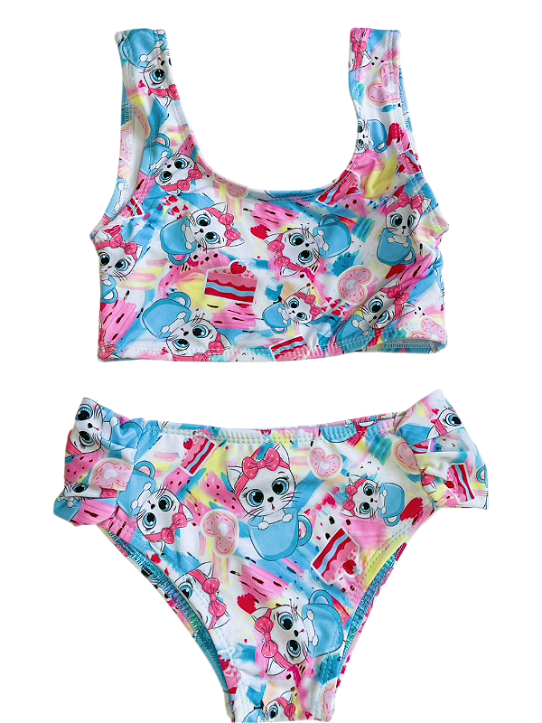 BIQUINI INFANTIL - Cat Top