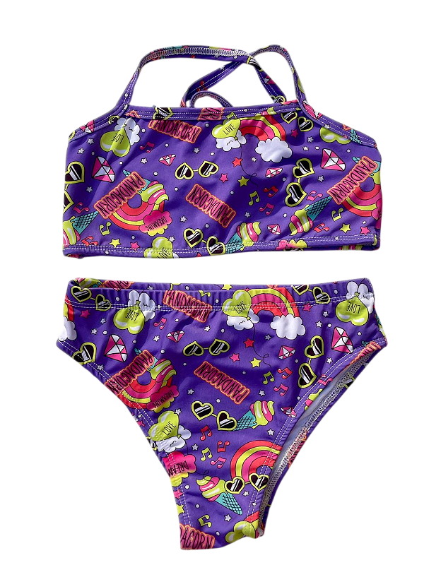 BIQUINI INFANTIL- Purple