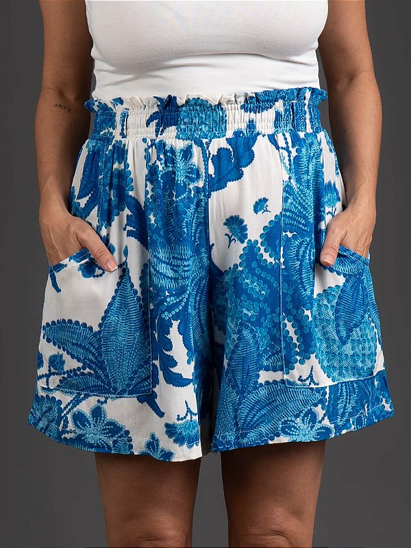 Short Viscose Elástico Aquática