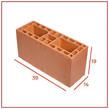 Bloco Ceramico Estrutural 14X19X39