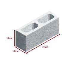 Bloco Concreto Estrutural 14X19X39