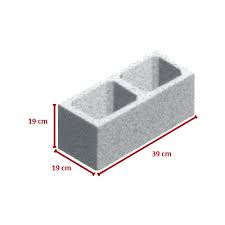 Bloco Concreto Estrutural 19X19X39