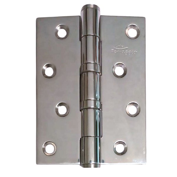 Dobradiça reforçada com rolamento de aço inox 4x3 Stam