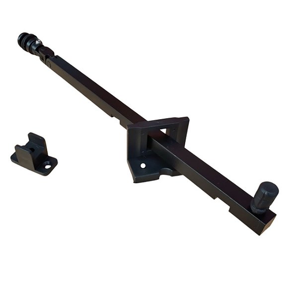 Trava limitadora haste vidro alvenaria janela maxim ar preta 30cm