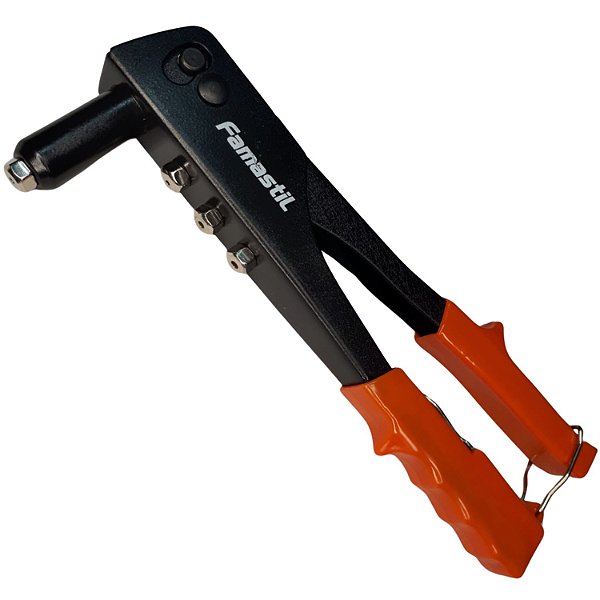 Alicate rebitador rebitadeira Famastil 4 bicos de até 4.8mm