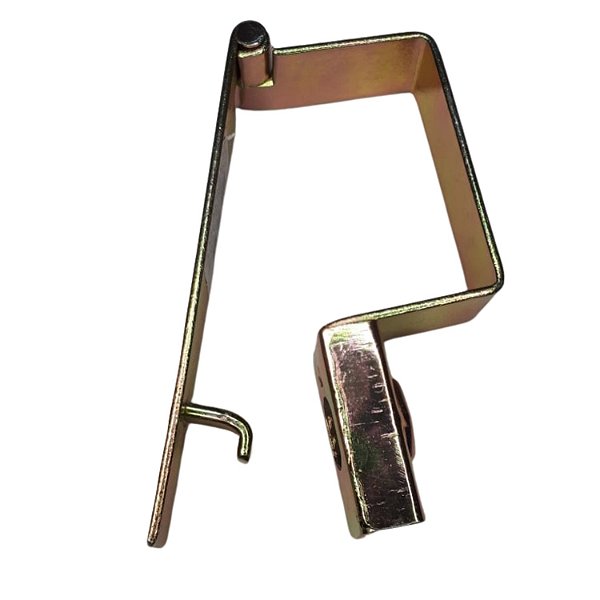 Trava para portão reforçada com porta cadeado 5,5cm x 8,5cm Travofix
