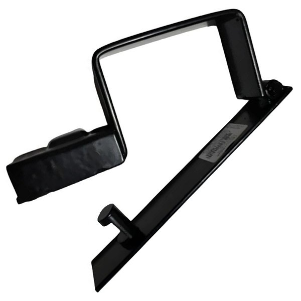 Trava para portão reforçada com porta cadeado 8,5cm x 5,5cm Tecnotrava