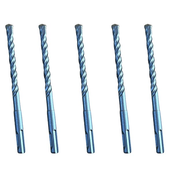 Broca SDS Plus 10x160mm encaixe martelete para concreto 5 pçs