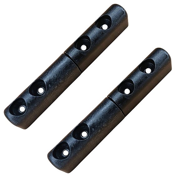 Dobradiça tela mosquiteiro de nylon preto para quadro alumínio 2 pçs