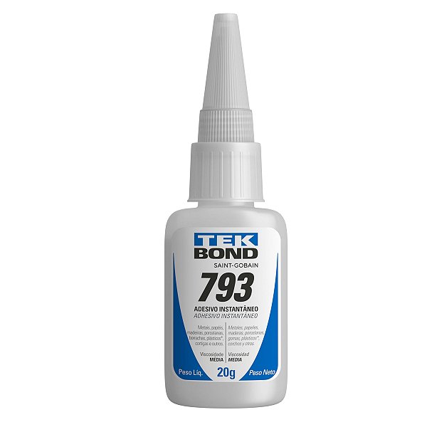 Cola Tekbond 793 artesanato madeira papelaria tecido 20g