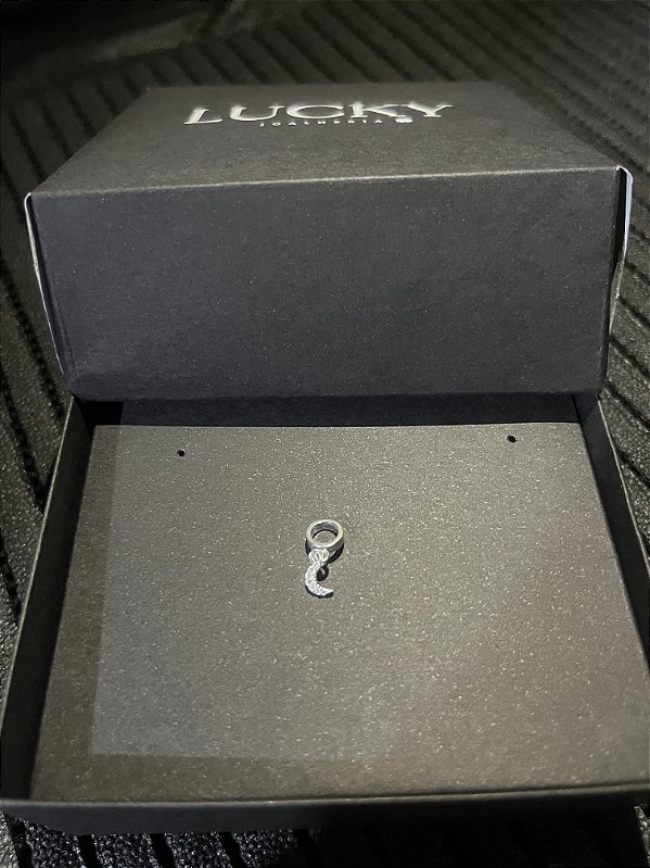 Berloque Lua Cravejada