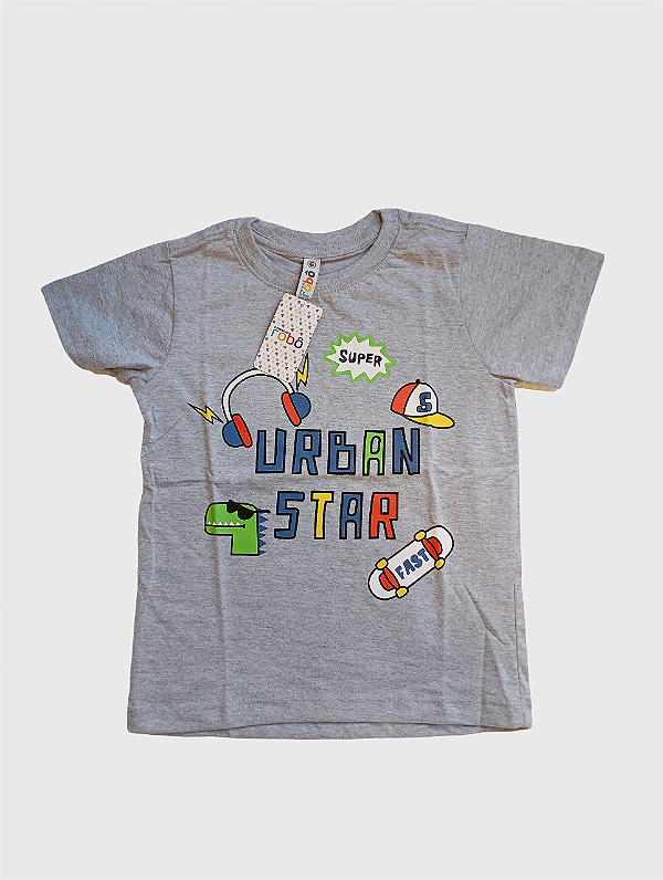 Blusa Urban Star Cinza