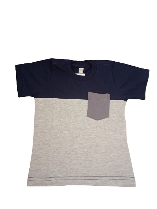 Camisa Malha com Recorte - Pibiti