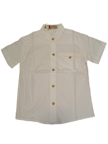 Camisa Ponei Minimalistic Branca