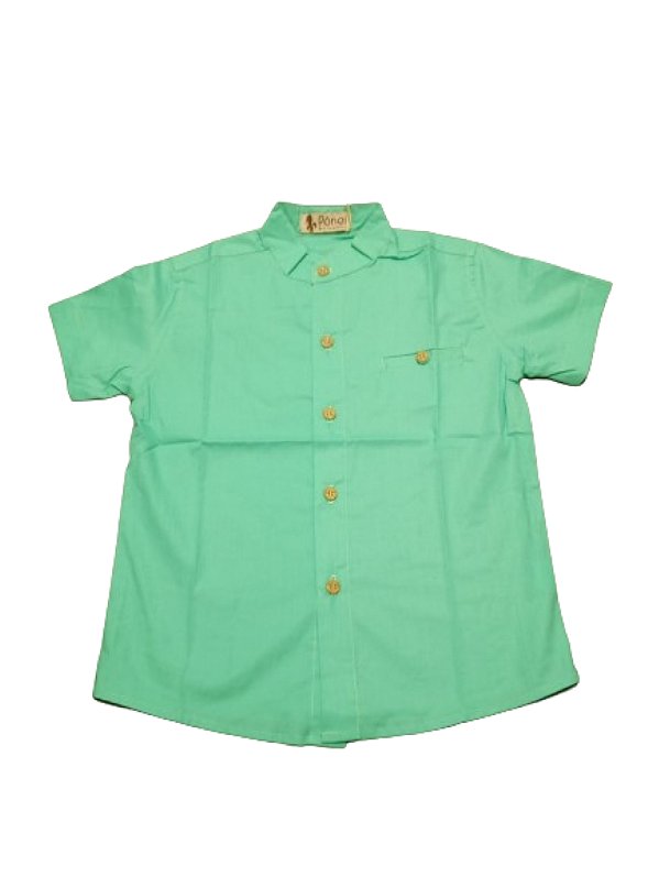 Camisa Ponei Minimalistic Verde