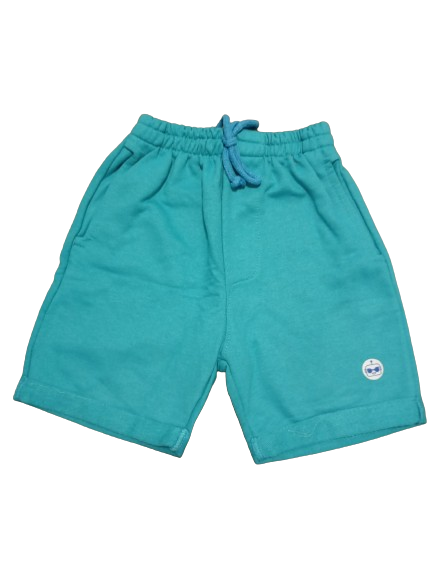 Bermuda Moleton Azul Turquesa - A Marca do Robô