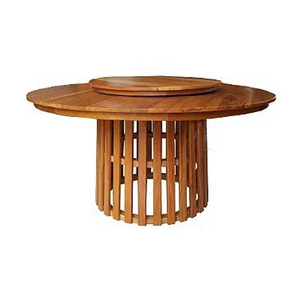 Mesa de Jantar Redonda Pé Ripado