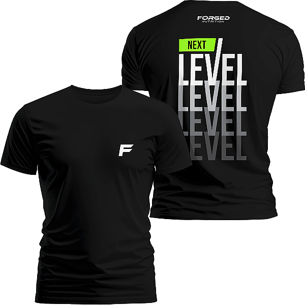 Camiseta Preta Next Level Casual 100% Algodão