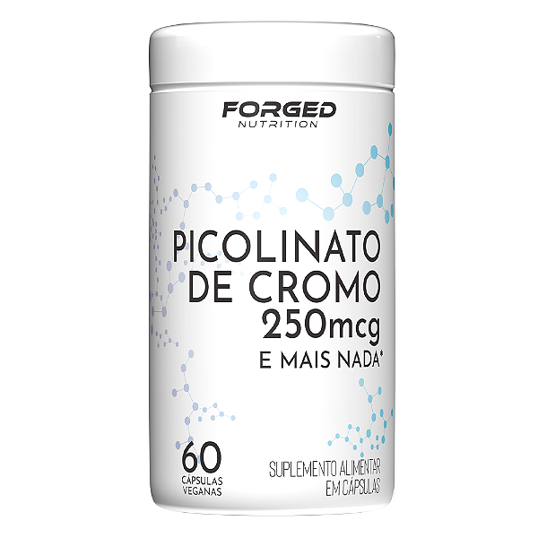 Picolinato de Cromo 250mcg e mais nada 60 Vcaps