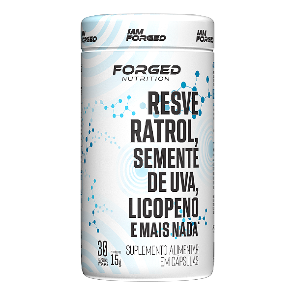 Resveratrol, Semente de Uva, Licopeno e mais nada 30 Cáps