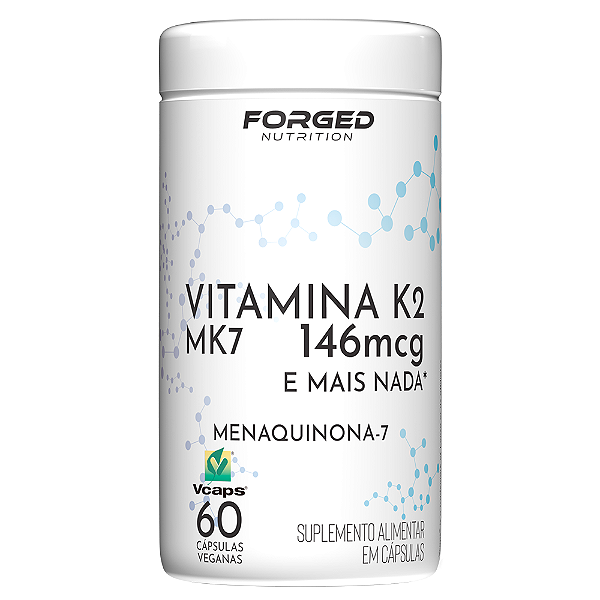 Vitamina K2 MK7 146mcg e mais nada 60 Vcaps