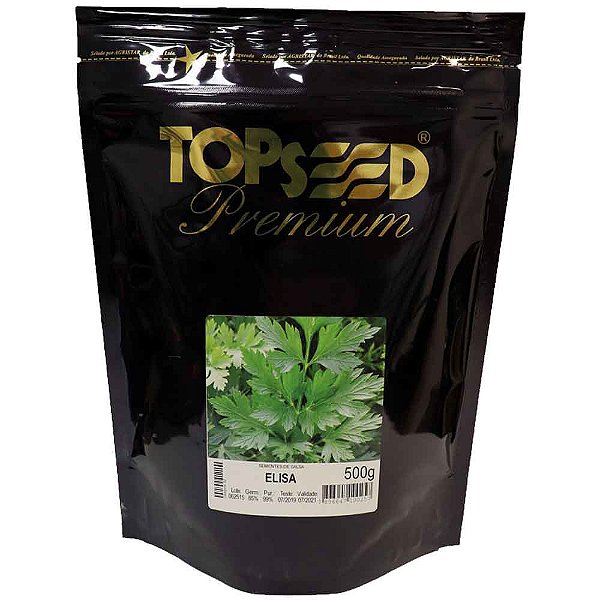 Sementes De Salsa Elisa Topseed Premium - 500g
