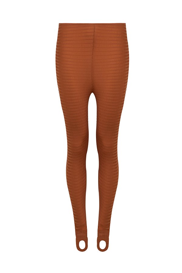 EUGÊNIA Calça Pezinho Nero Marquina Camel