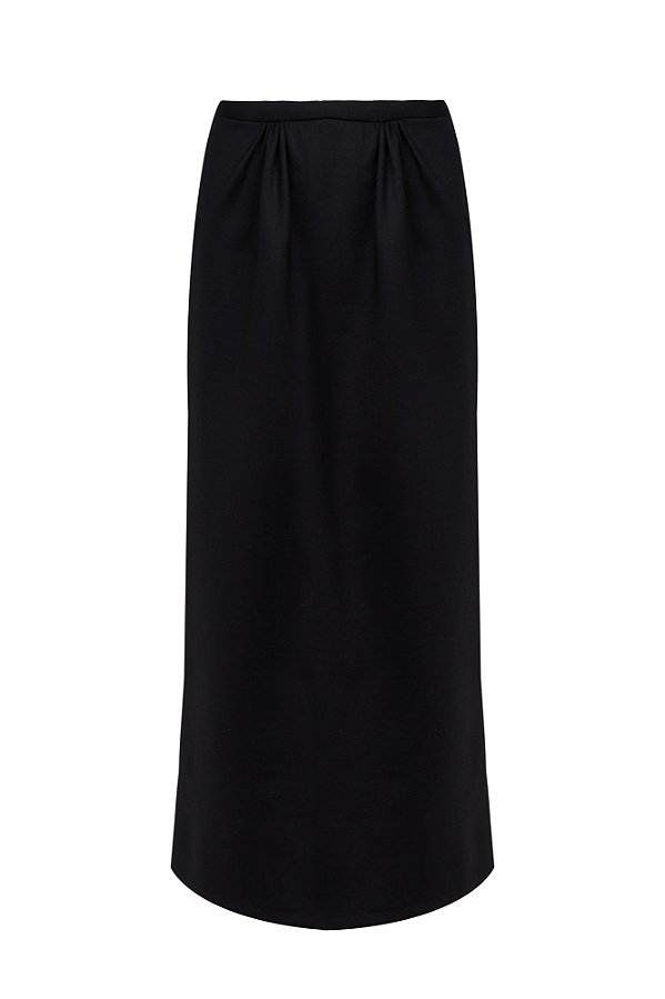 EUGÊNIA Saia Mídi Nero II Preta