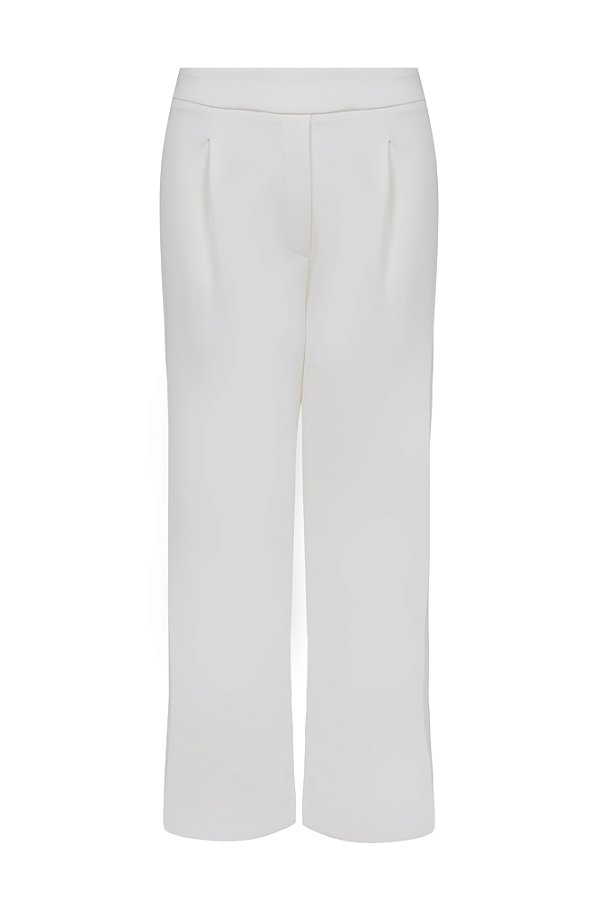EUGÊNIA Calça Nero II Off White
