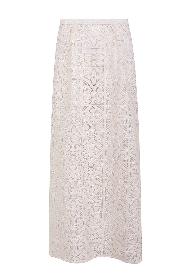 Saia Lápis Bar II Creme