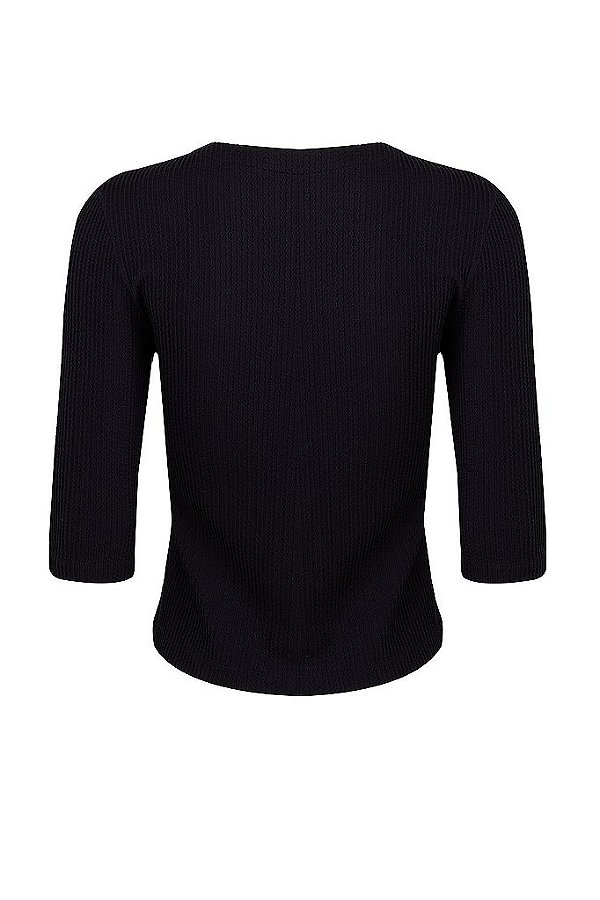 EUGÊNIA Blusa Manga Curta Carrara