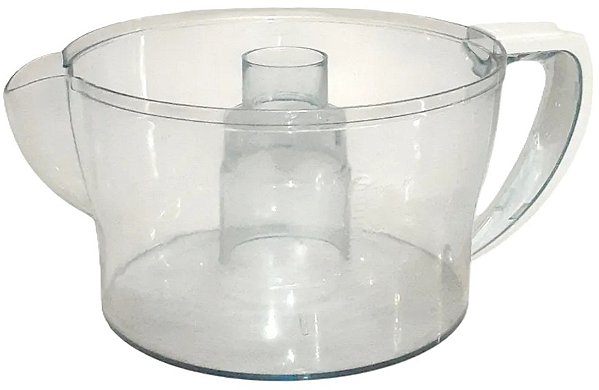 Jarra Cristal Alça Branca Espremedor Mondial E-15