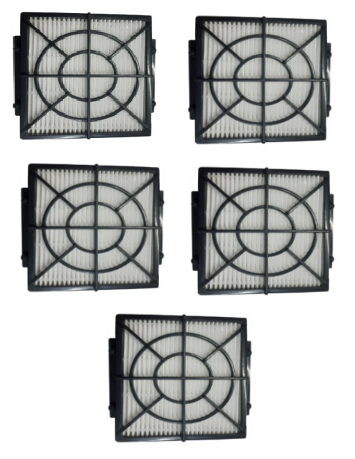 5 Filtros Hepa Aspirador Pó Mondial AP-15 AP-16 AP-17