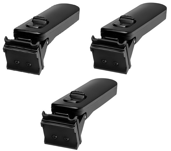 3 Puxadores Preto Cesta Fritadeira Mondial FT-07