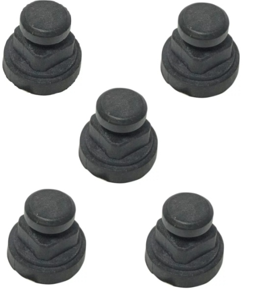 5 Acoplamentos Escova Rotativa Mondial ER-03 ER-04