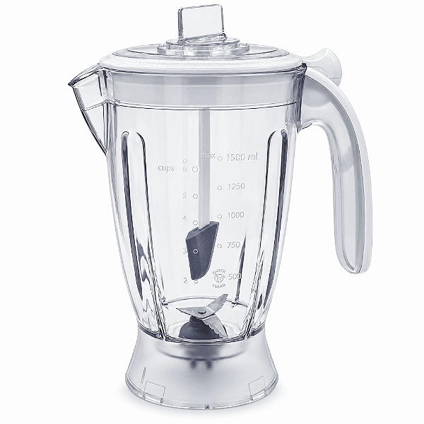 Copo Branco Espátula Liquidificador Walita RI1760 RI1764