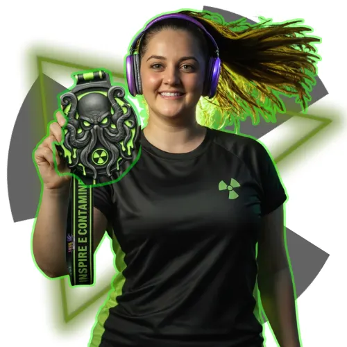 Desafio Virtual - Hardcore - Polvo Radioativo 10 KM