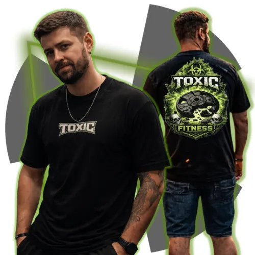 ☢️5 PRÉ-VENDA: Camiseta de Treino Toxic - OVERSIZED