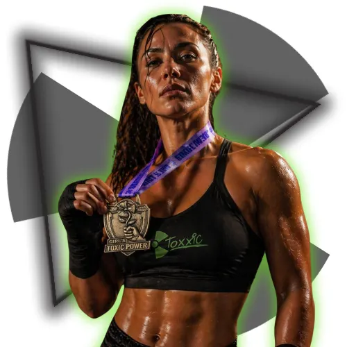 Desafio virtual Girl's Toxic Power 10 KM