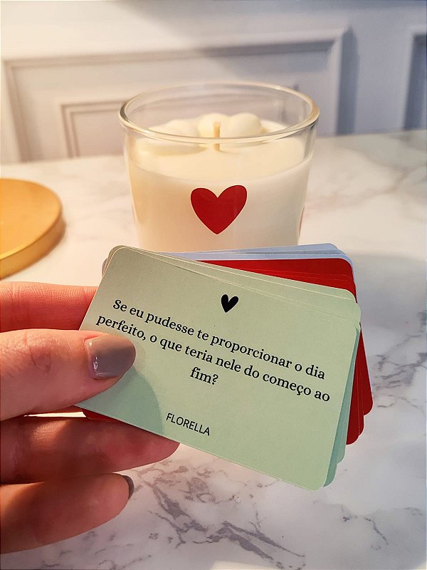 Vela Corações + quiz casal