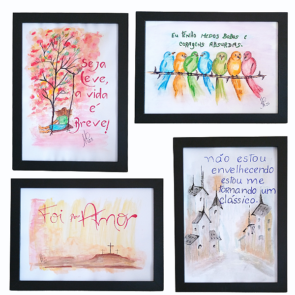 Quadros decorativos - Réplica de Obra de Francisco Martins