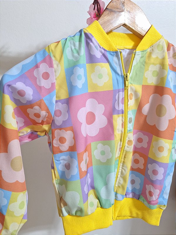 Casaco Bomber Flor