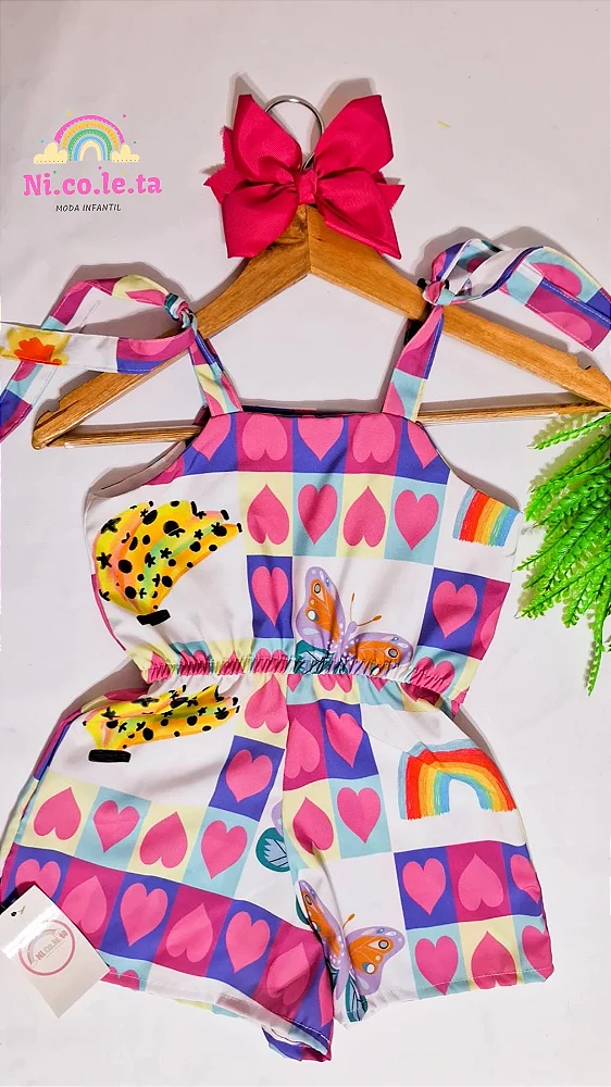 Macaquinho Bananinha Coração