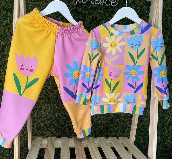 Conjunto Inverno Floral