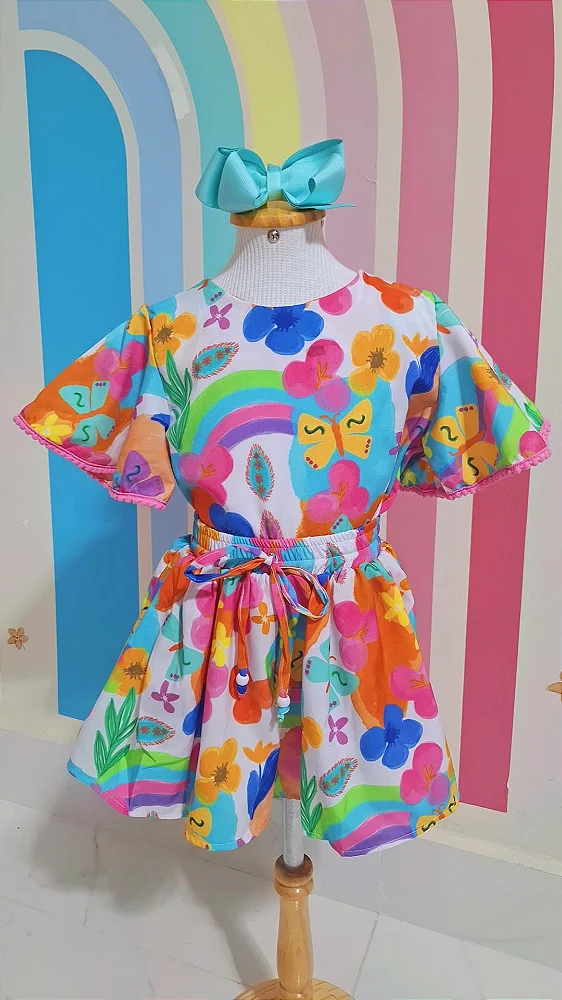 Conjunto Godê Aquarela