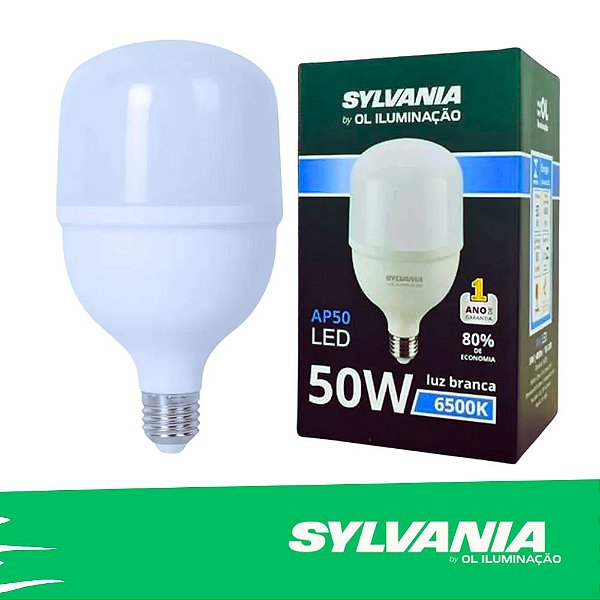 LÂMPADA LED BULBO SYLVANIA AP 50W 6500K E27 BIVOLT 1415