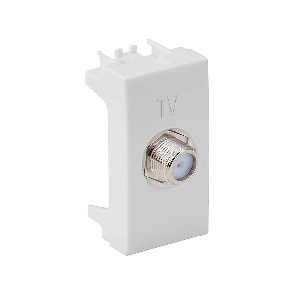 TOMADA COAXIAL PARA TV SIMON 75ohms BR 30.476-30