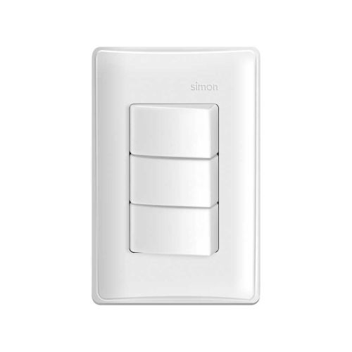 CONJUNTO 3 INTERRUPTORES PARALELO SIMON 10A 250V BR 19.938-30